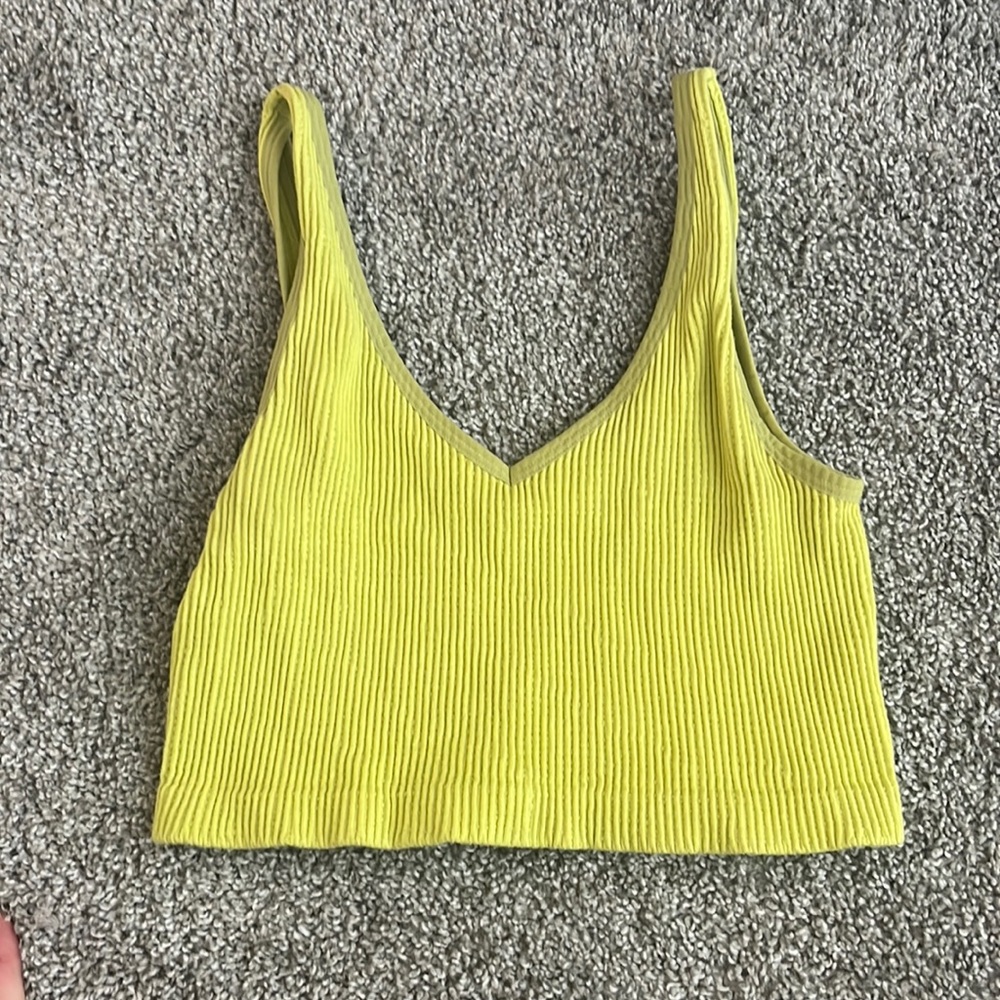 Neon crop top